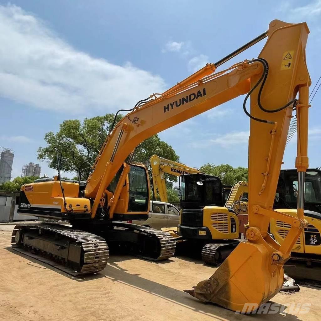 Hyundai R220-9s Excavadoras sobre orugas