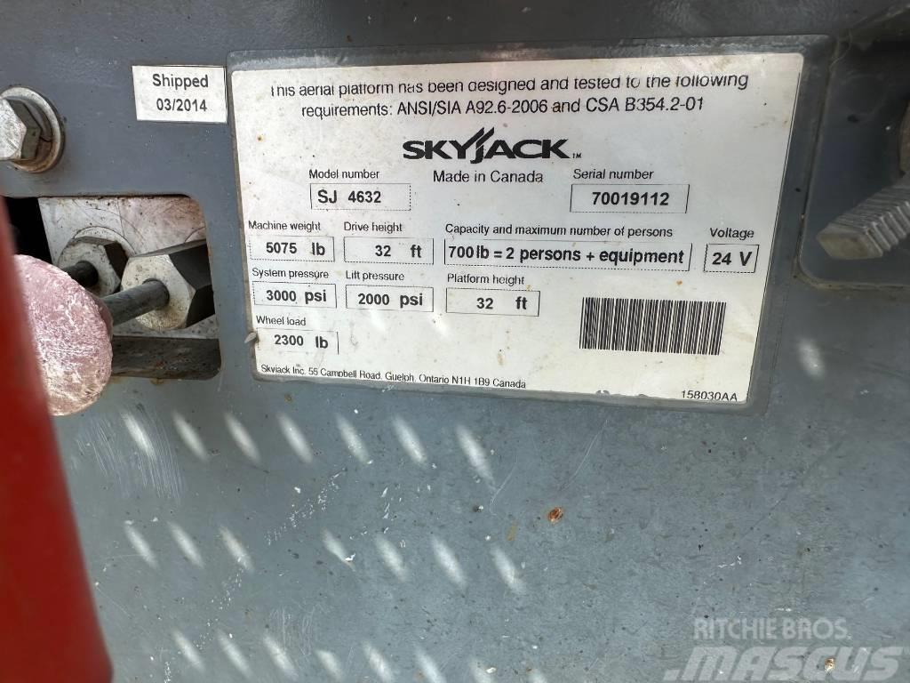 SkyJack SJ 4632 Plataformas tijera