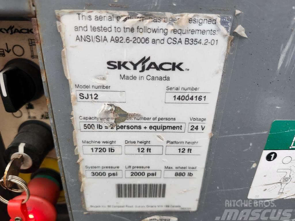 SkyJack SJ 12 Plataformas tijera