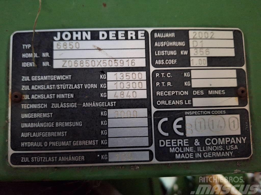 John Deere 6850 Cosechadoras de forraje autopropulsadas