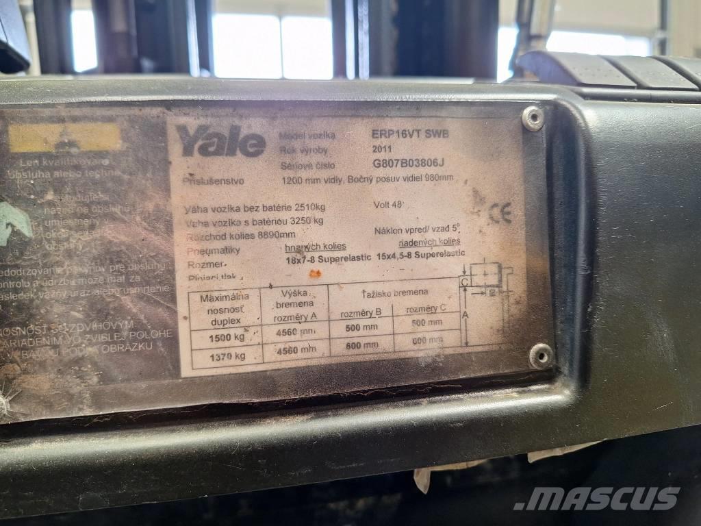 Yale ERP16VT Carretillas de horquilla eléctrica