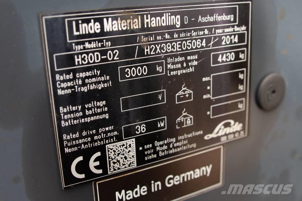 Linde H30D-02 Camiones diesel