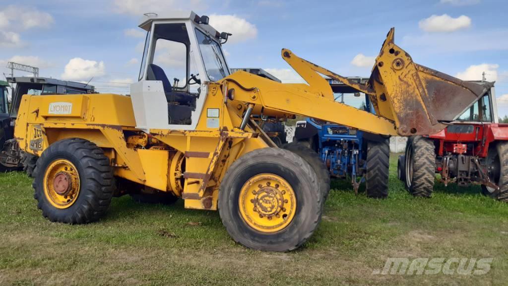 JCB 418 Cargadoras sobre ruedas