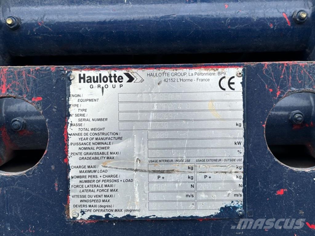 Haulotte Compact 8 Plataformas tijera