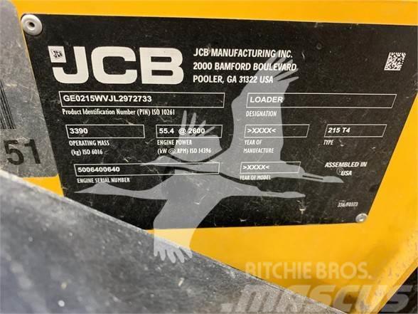 JCB 215 Minicargadoras