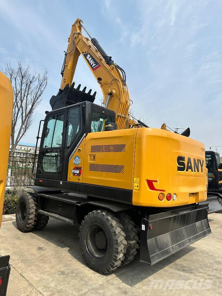 Sany SY155W Excavadoras de ruedas