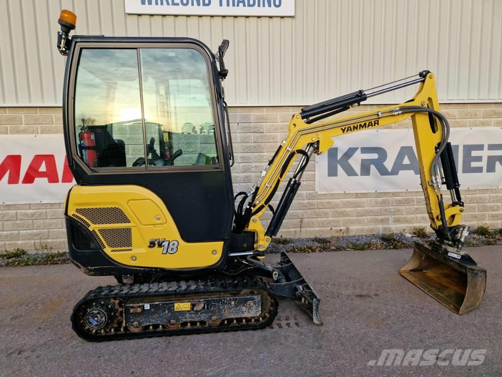 Yanmar SV 18 Miniexcavadoras