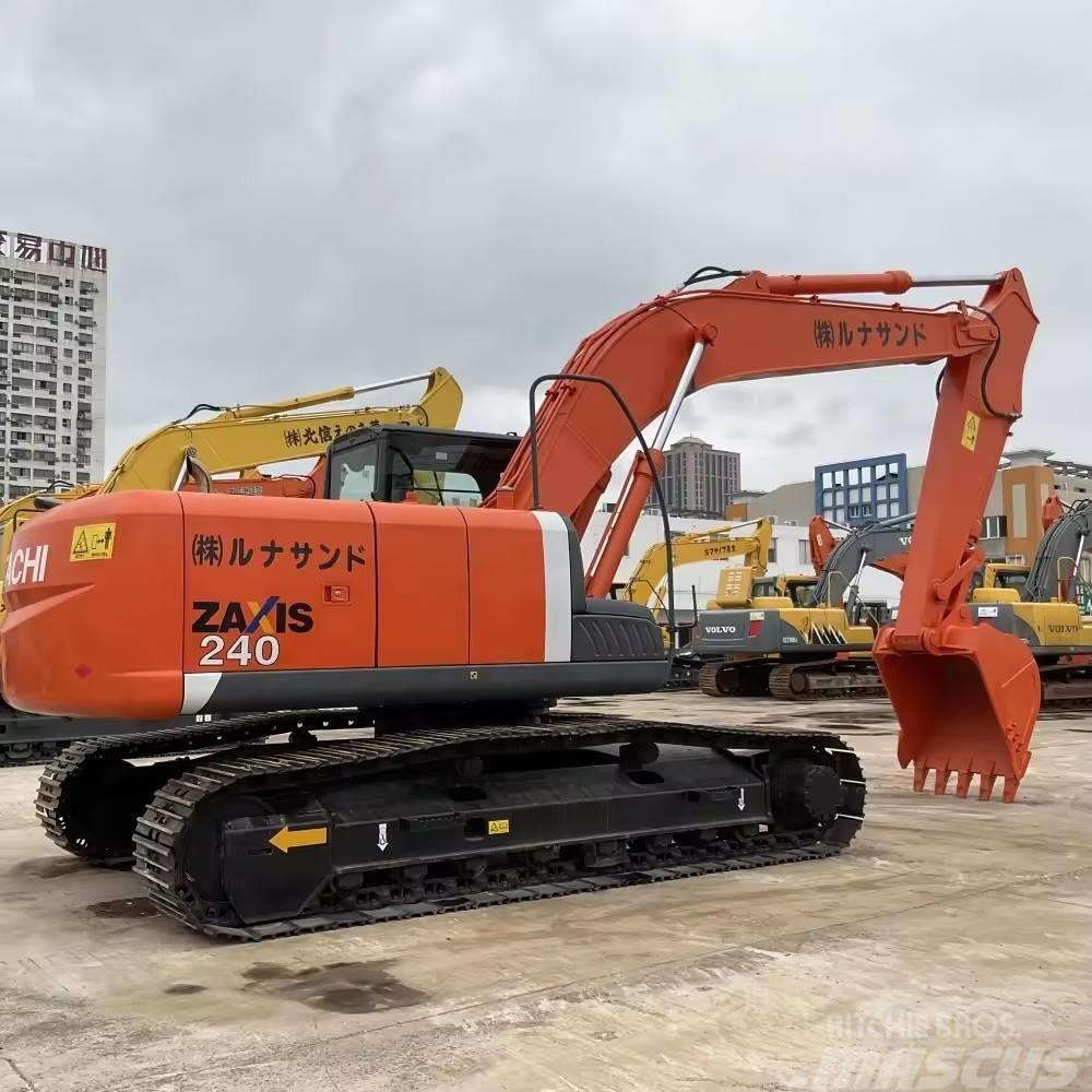 Hitachi ZX 240 Excavadoras sobre orugas