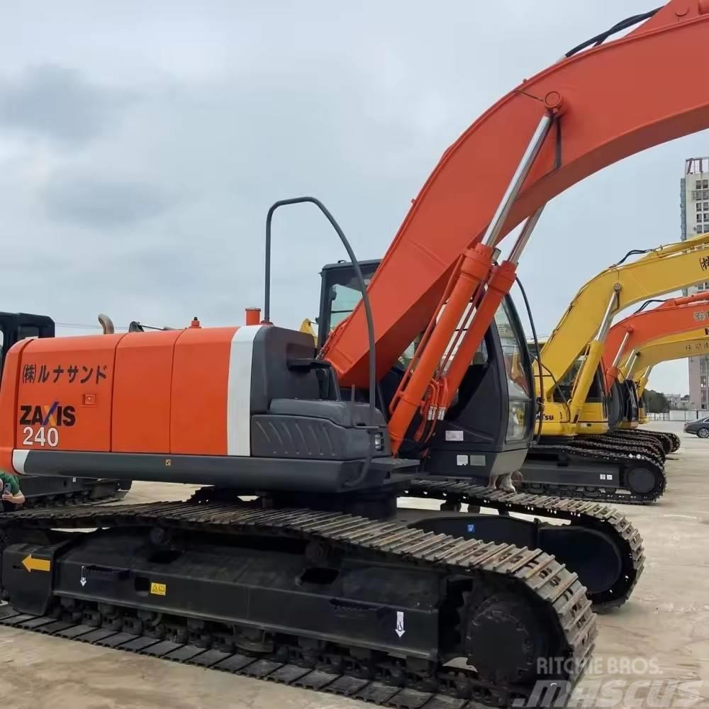 Hitachi ZX 240 Excavadoras sobre orugas