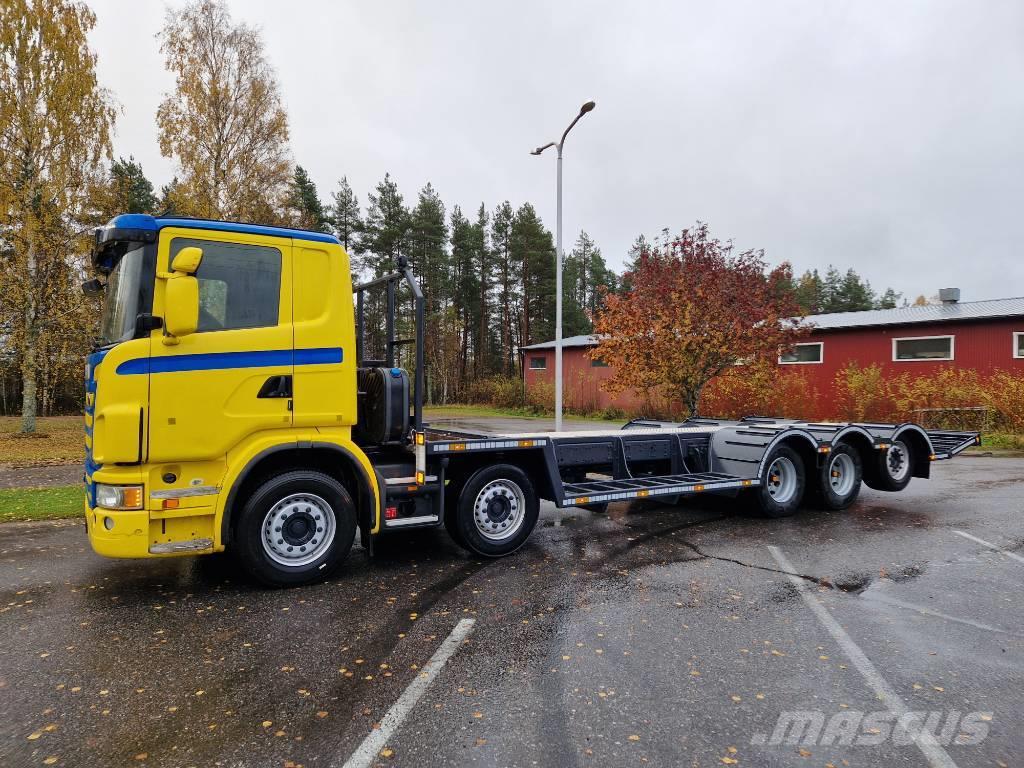 Scania G 480 Forest machine transport trucks