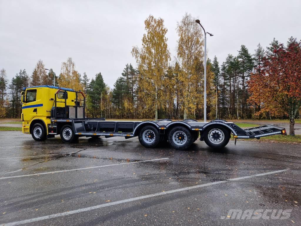 Scania G 480 Forest machine transport trucks