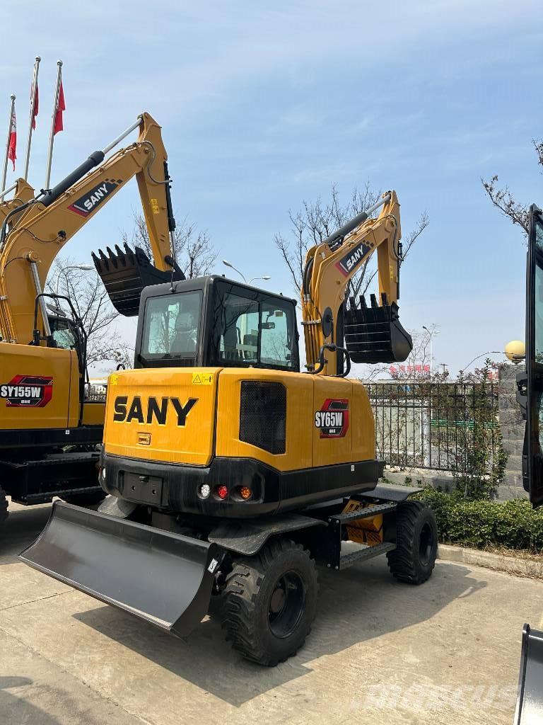 Sany SY65W Excavadoras de ruedas