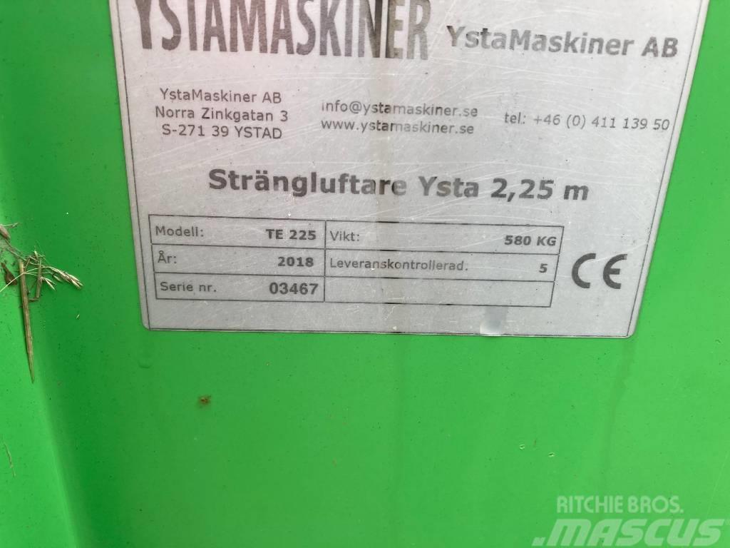 Ysta STRÄNGLUFTARE Rastrilladoras y rastrilladoras giratorias