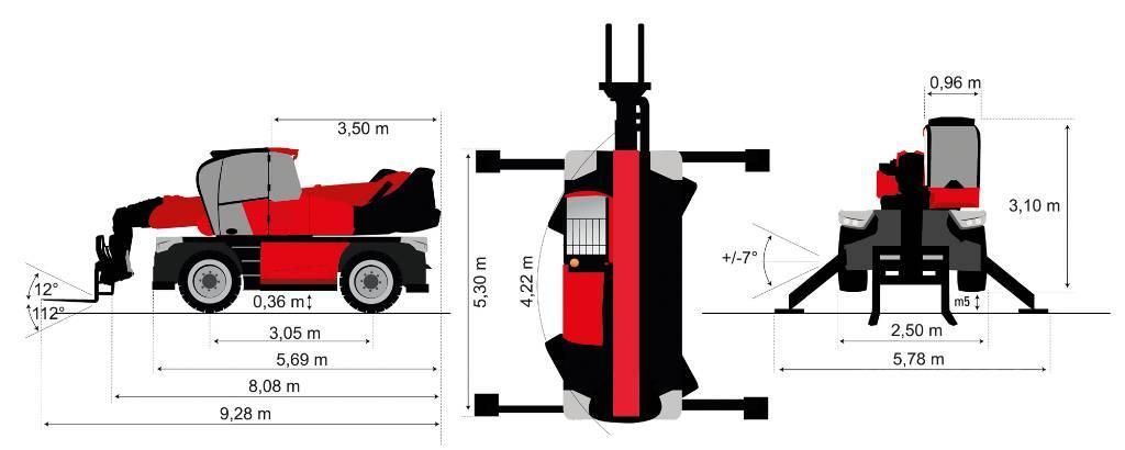 Manitou MRT 2660 Carretillas telescópicas