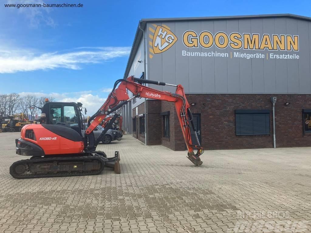 Kubota KX080-4a Excavadoras 7t - 12t