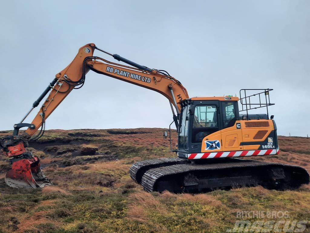 Hyundai HX140Lc Excavadoras sobre orugas