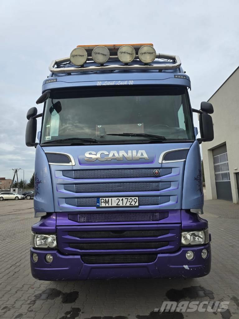 Scania R 580 Transportes de madera