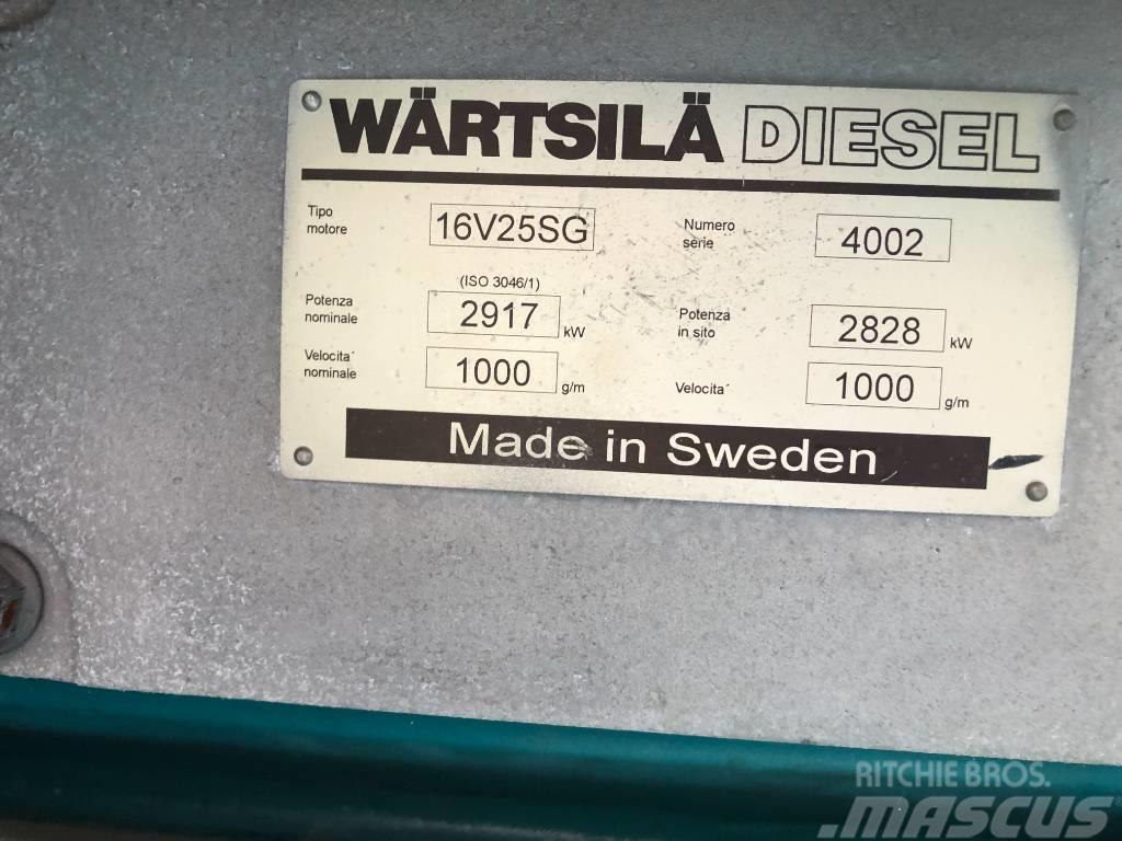 Wärtsilä 16V25SG Generadores de gas