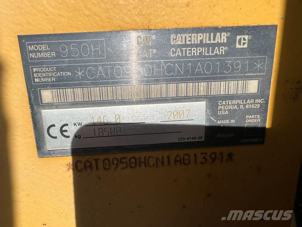 CAT 950 H Cargadoras sobre ruedas