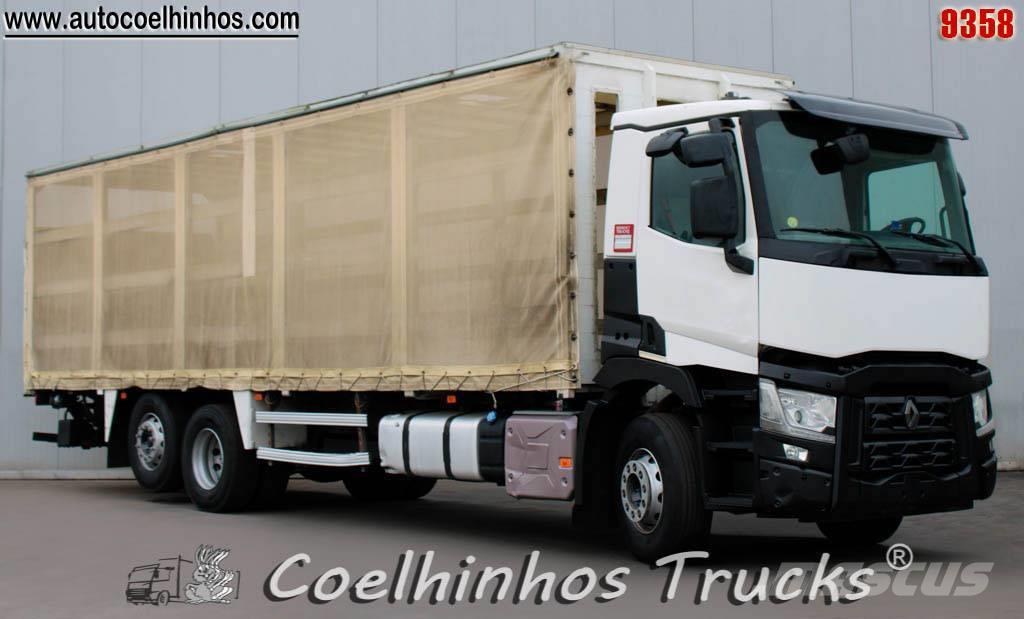 Renault C 380 Camiones de caja de lona