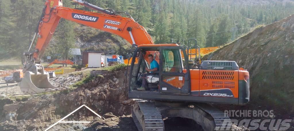 Doosan DX 235 Excavadoras sobre orugas