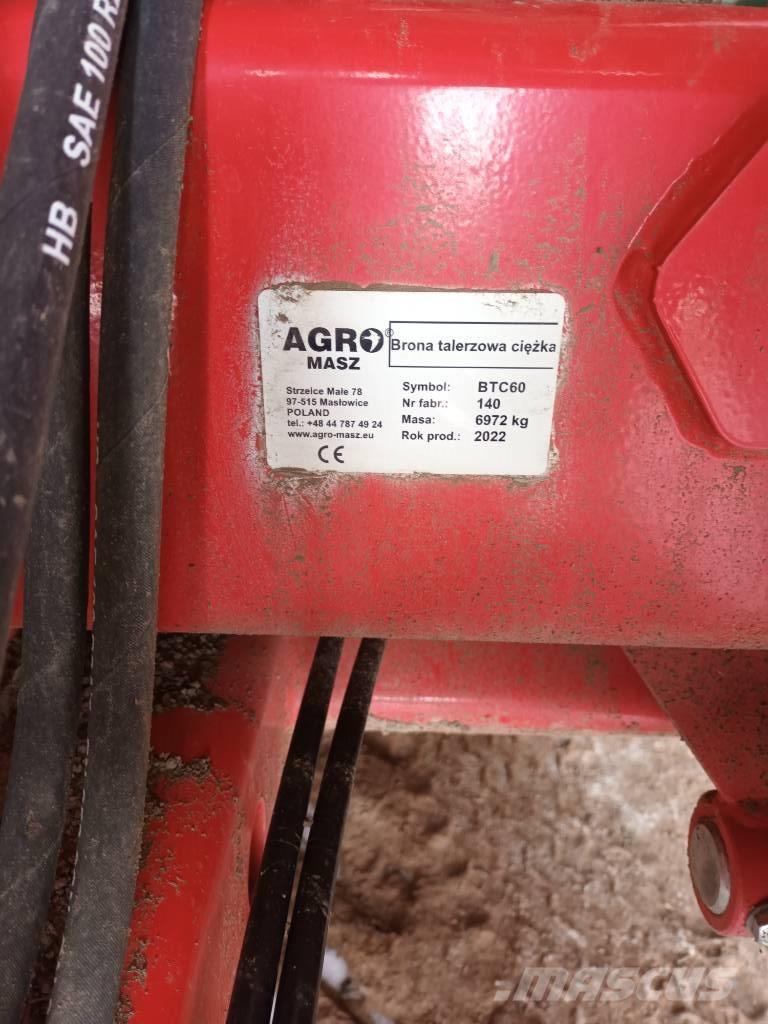 Agro-Masz BTC60 Gradas de discos