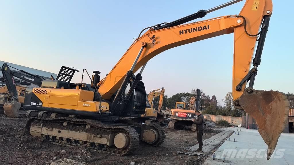 Hyundai 520L-9VS Excavadoras sobre orugas