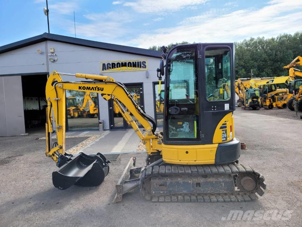 Komatsu PC26MR-3 Miniexcavadoras