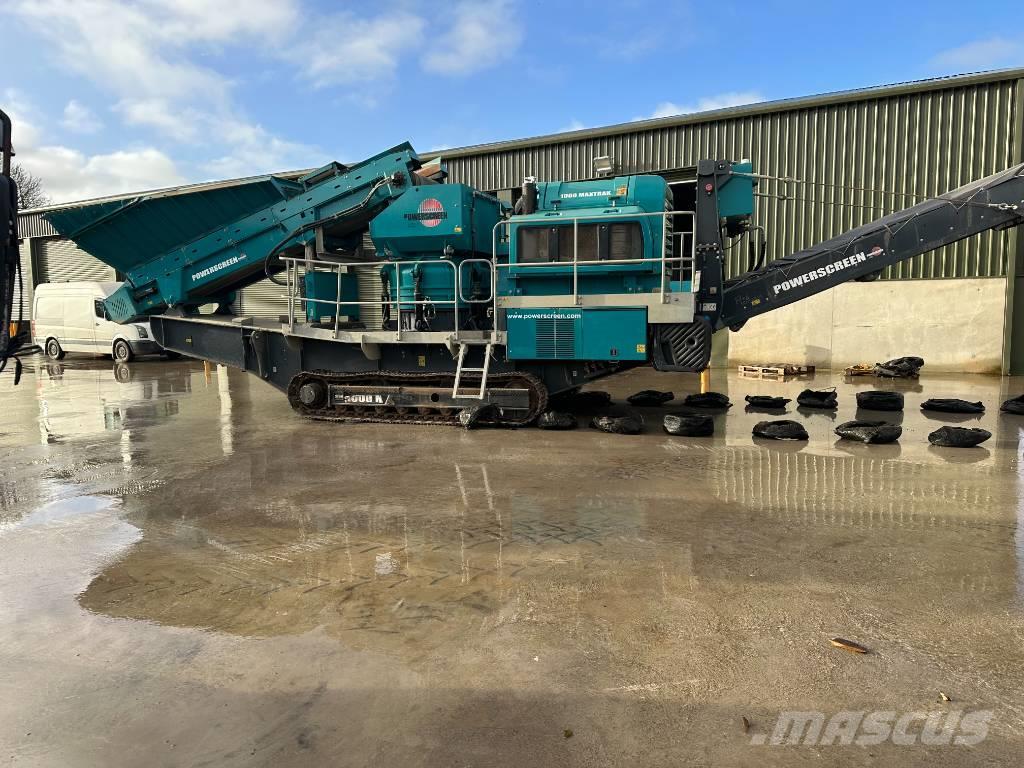 PowerScreen 1000 Maxtrak Trituradoras móviles