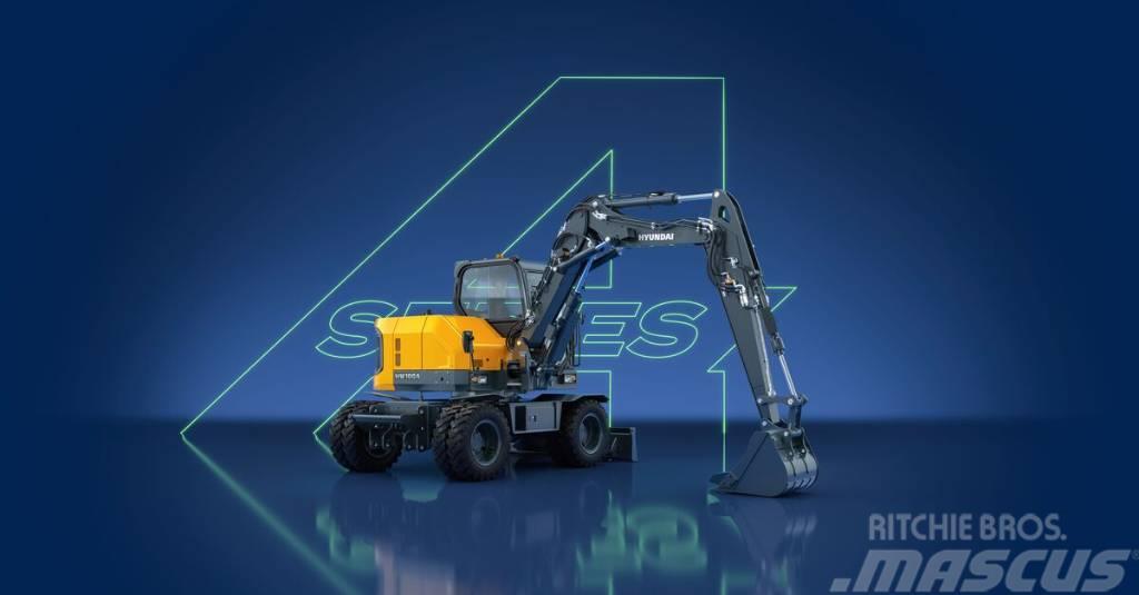 Hyundai HW65A Excavadoras de ruedas