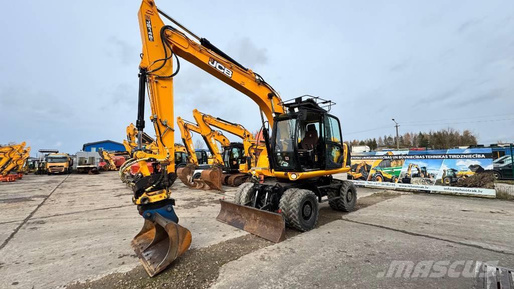 JCB JS145W Excavadoras de ruedas