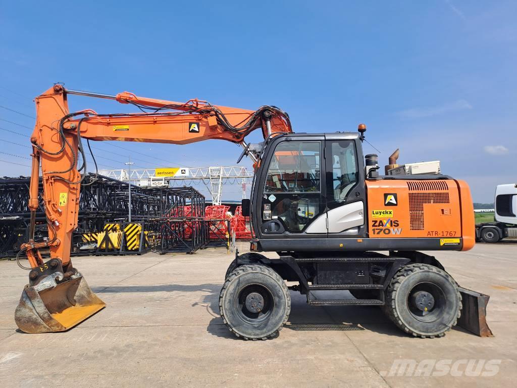 Hitachi ZX170W-5B Excavadoras de ruedas