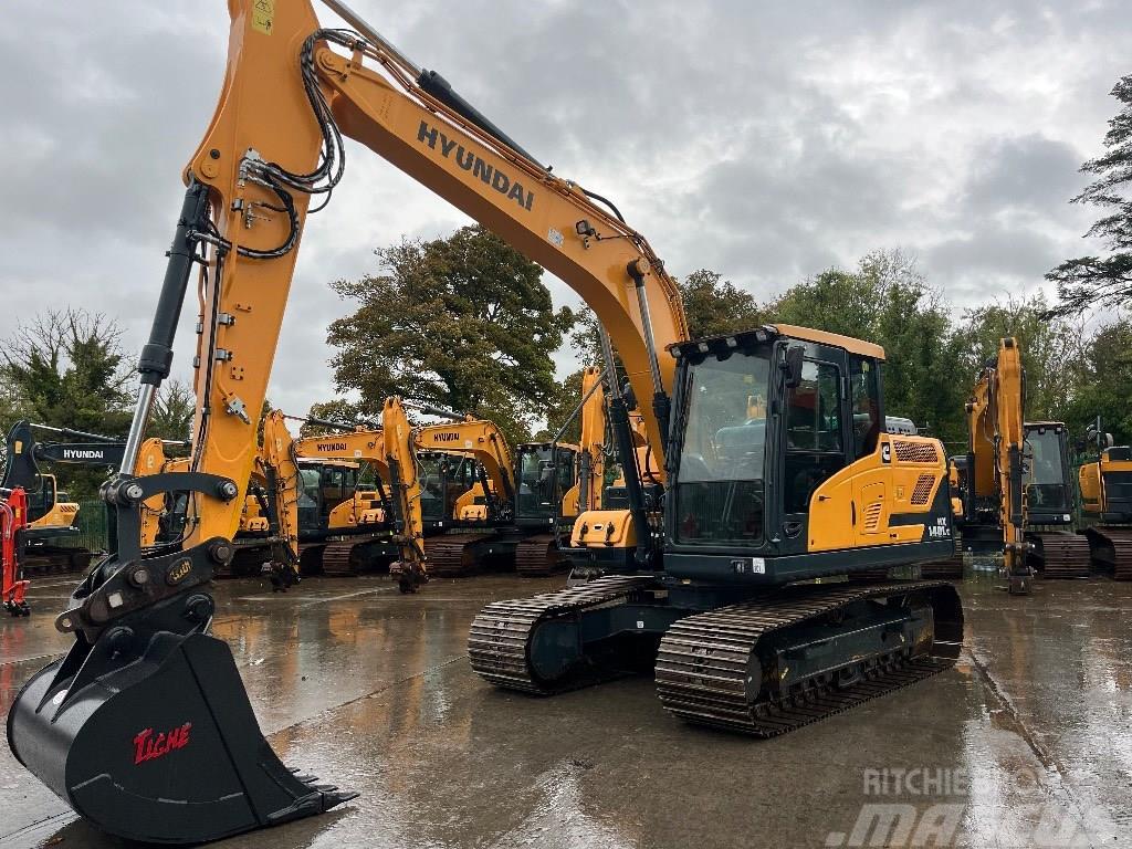 Hyundai HX140LC Excavadoras sobre orugas