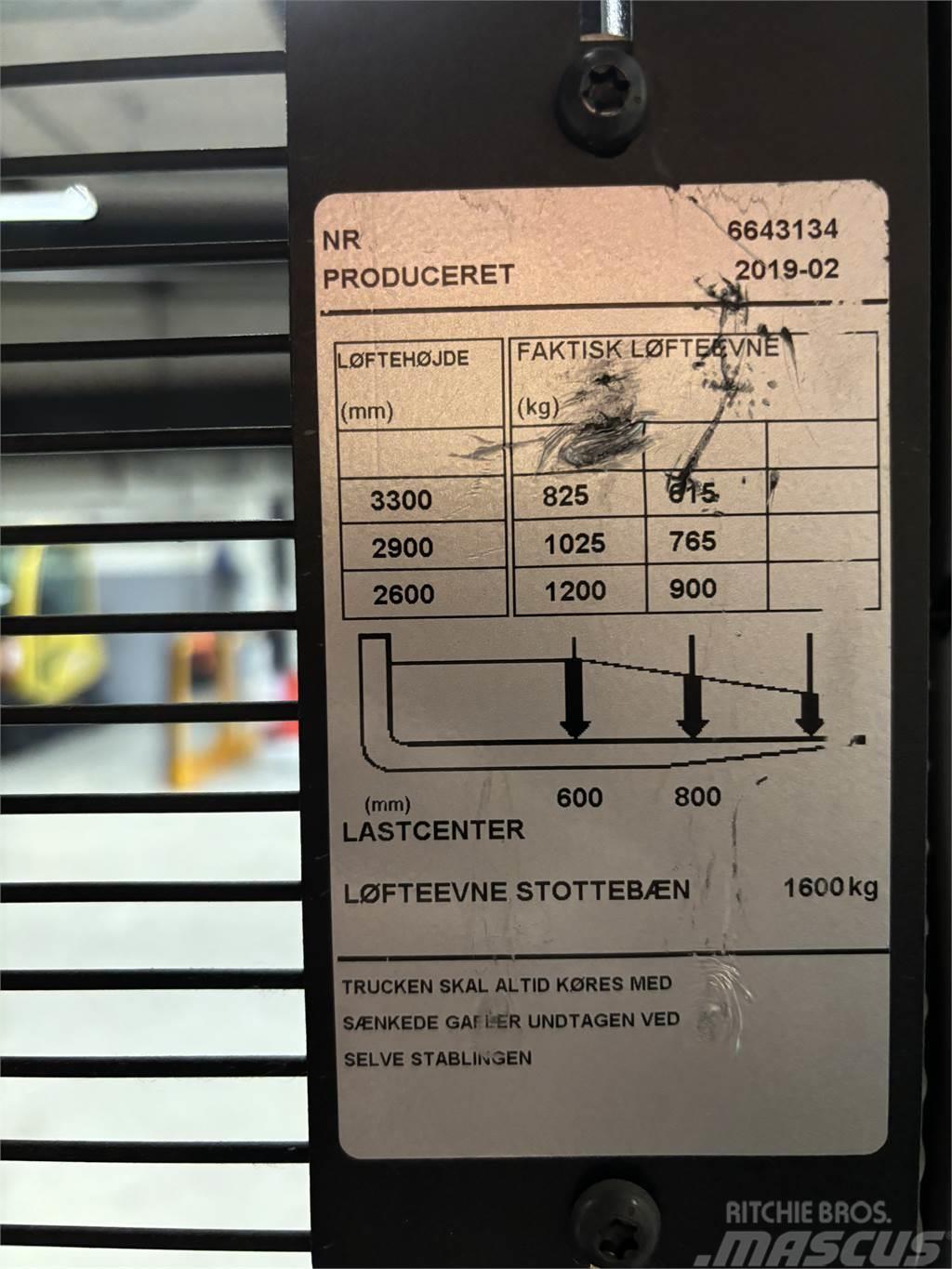 Toyota SWE120 Montacargas manual