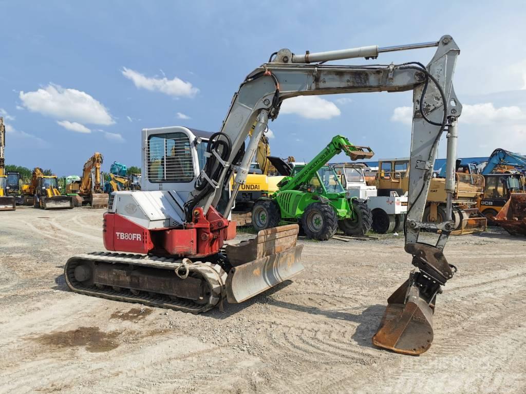 Takeuchi TB80FR Excavadoras 7t - 12t