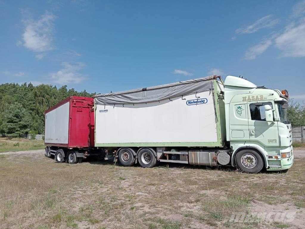 Scania R 480 Camiones de volteo para virutas de madera