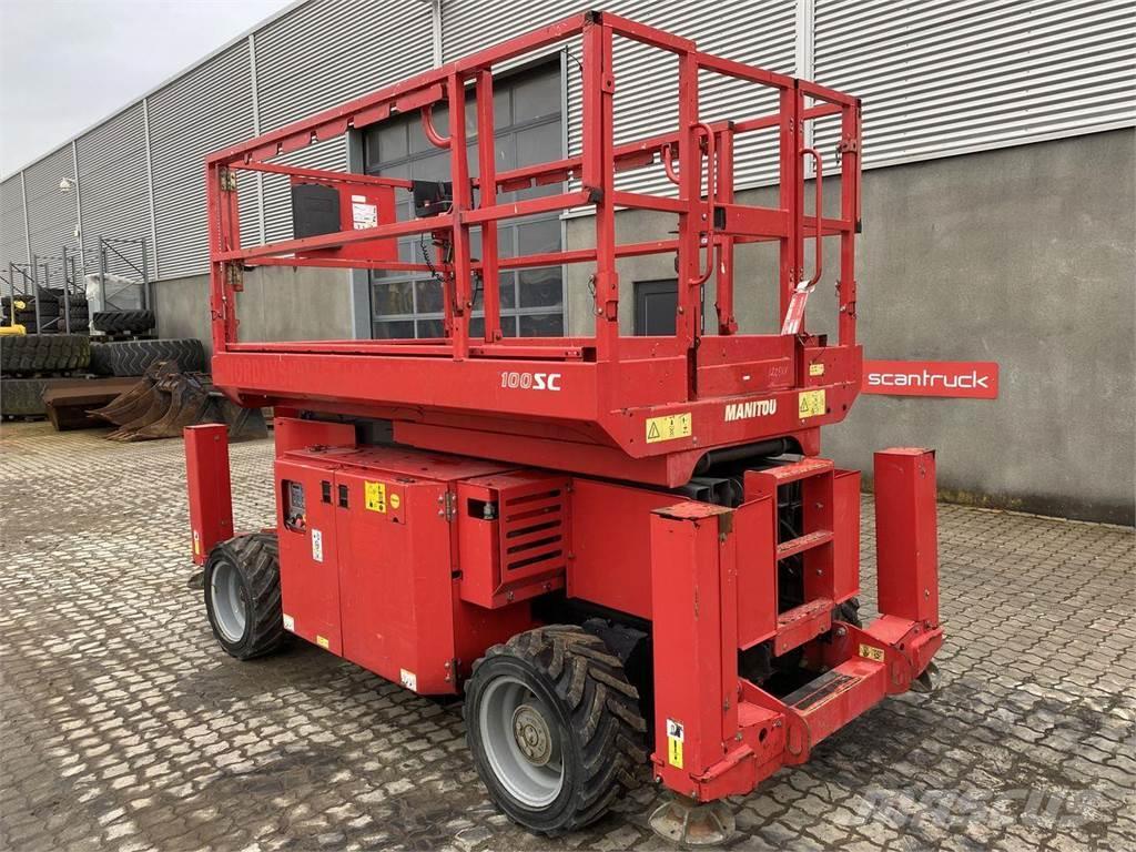 Manitou 100SC Plataformas tijera