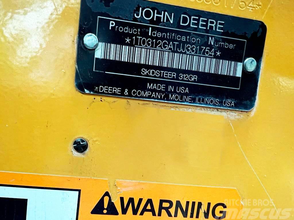 John Deere 312GR Minicargadoras