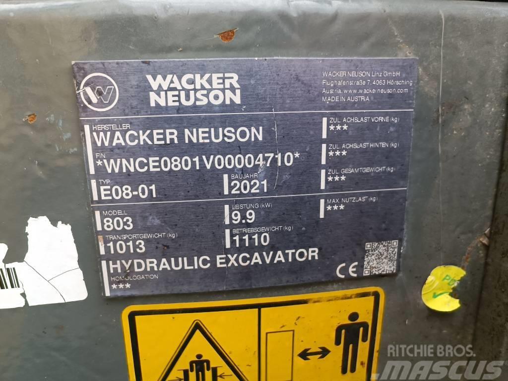 Wacker Neuson 803 Excavadoras sobre orugas