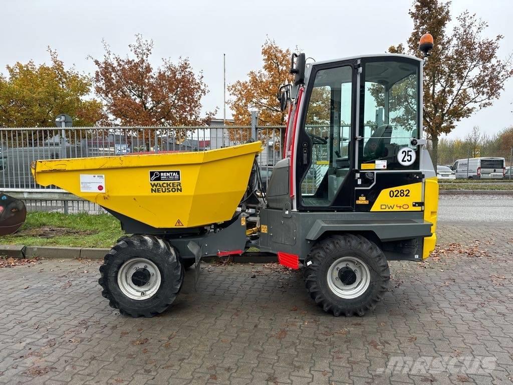 Wacker Neuson DW40 Vehículos compactos de volteo