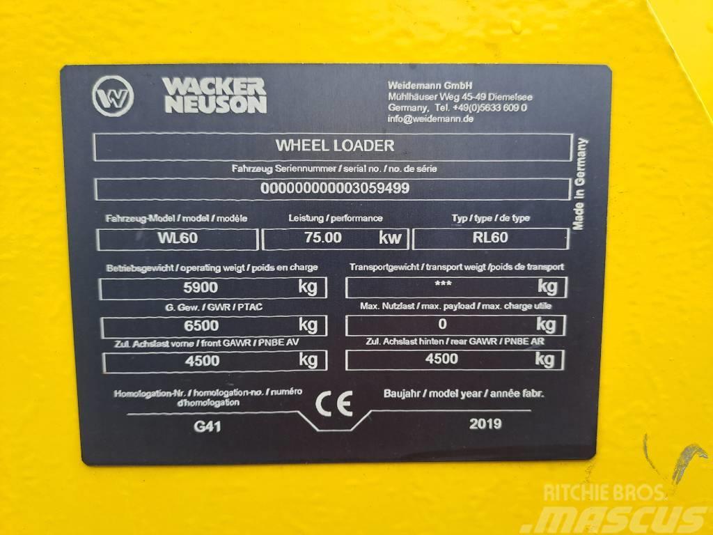 Wacker Neuson WL60 Cargadoras sobre ruedas