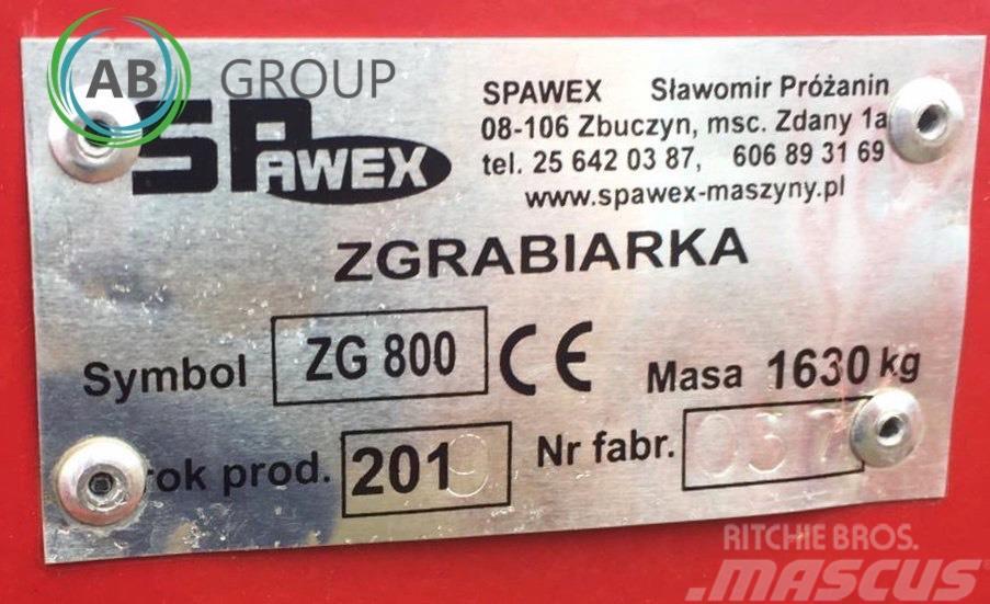 Spawex KREISELSCHWADER TAJFUN ZG-800 / ROTORY RAKE Rastrilladoras y rastrilladoras giratorias