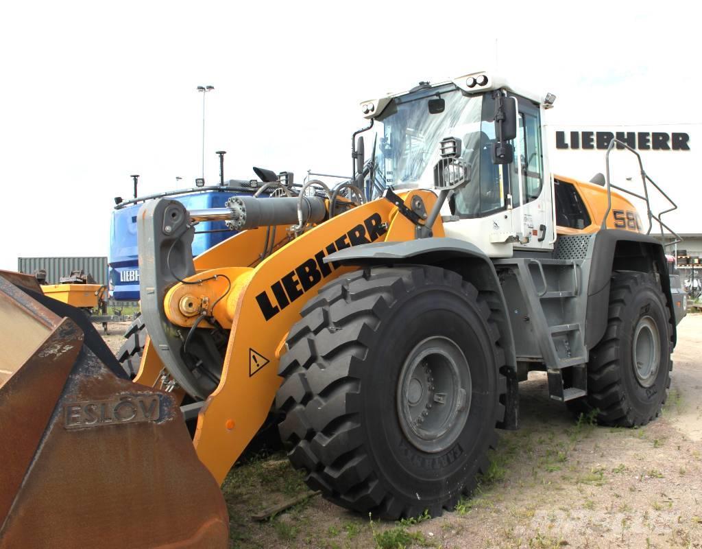 Liebherr L580 Cargadoras sobre ruedas