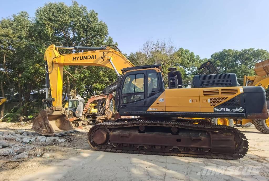 Hyundai R520LC-9 Excavadoras sobre orugas