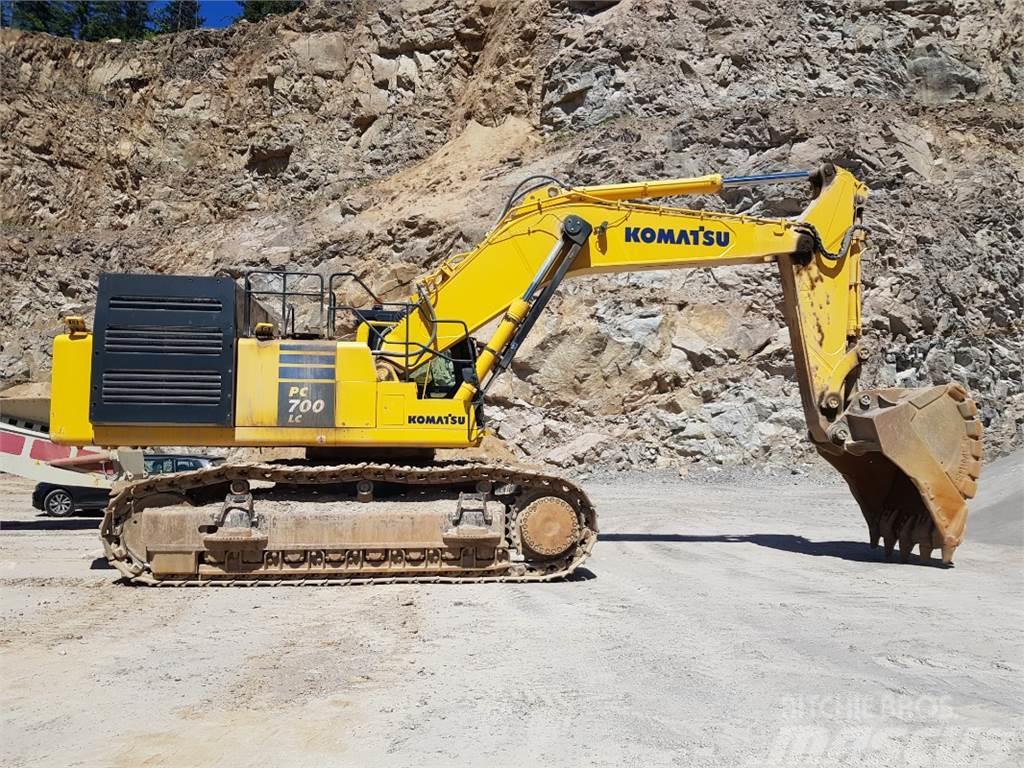 Komatsu PC700 Excavadoras sobre orugas