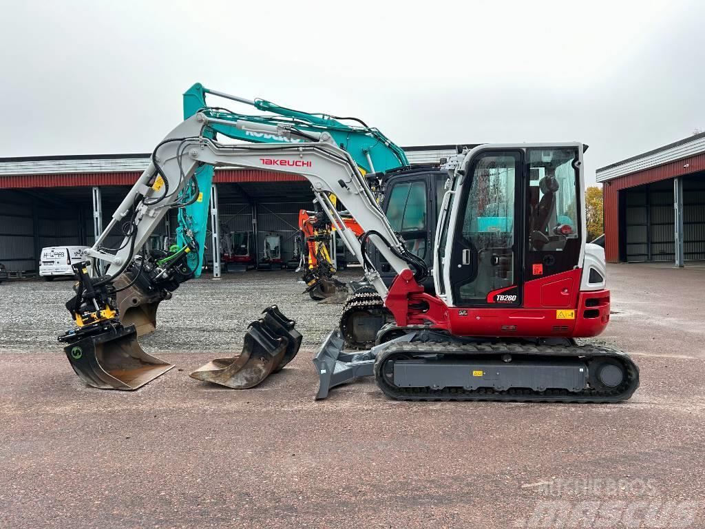 Takeuchi TB260 - Uthyres Miniexcavadoras