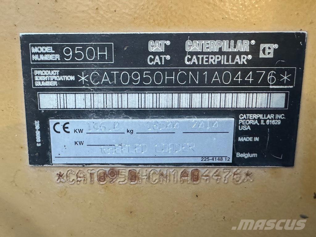 CAT 950H Cargadoras sobre ruedas