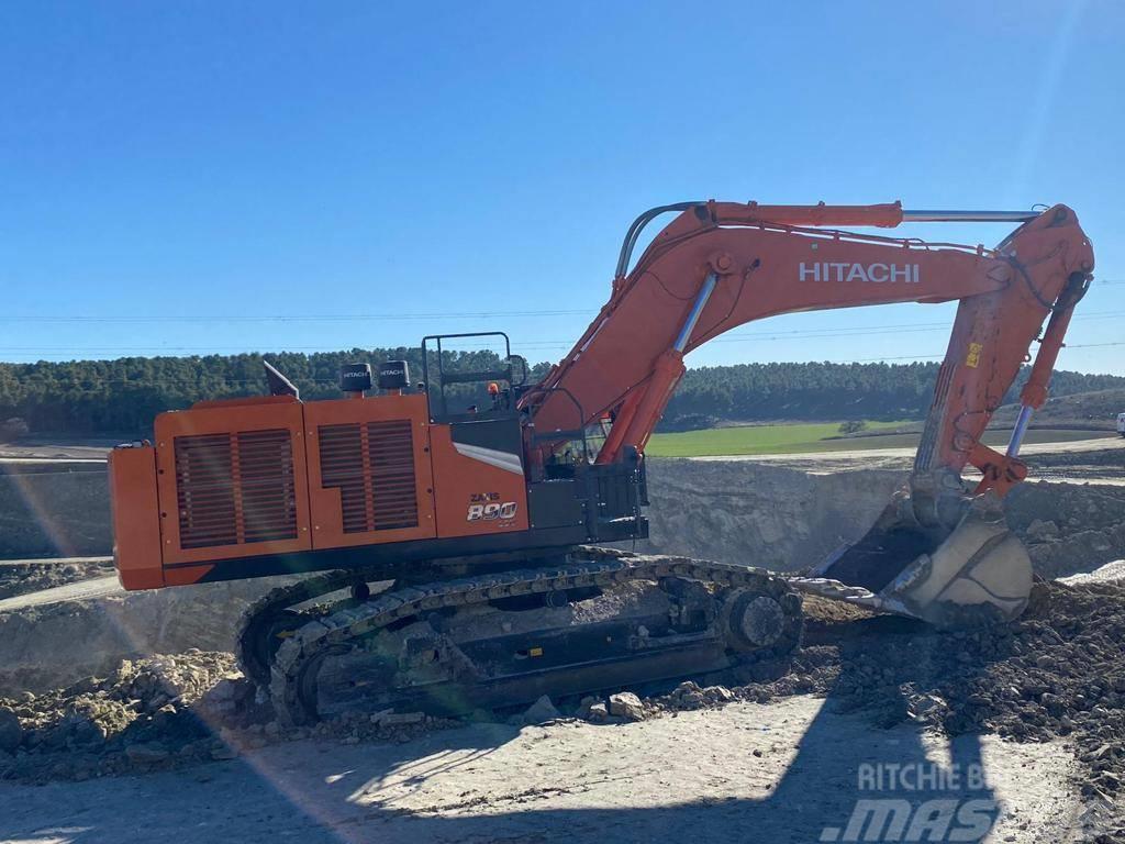 Hitachi ZX 890 Excavadoras sobre orugas