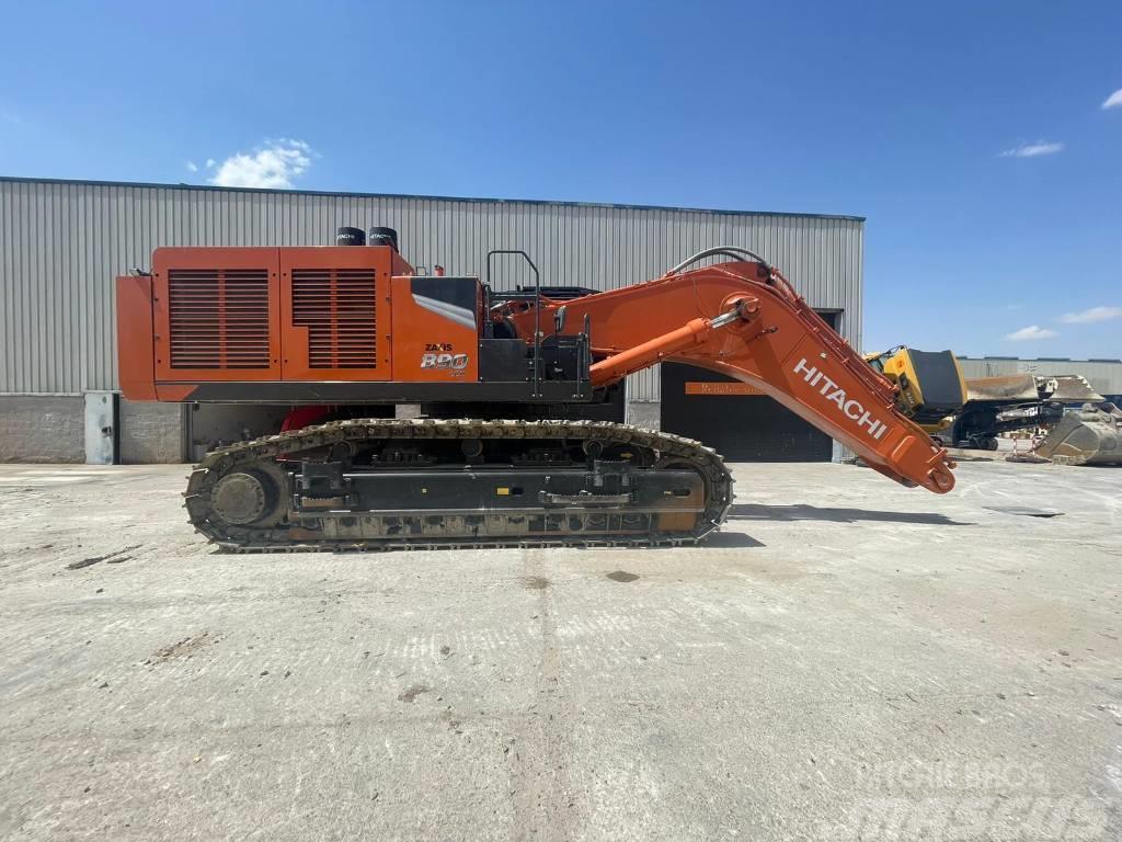 Hitachi ZX 890 Excavadoras sobre orugas