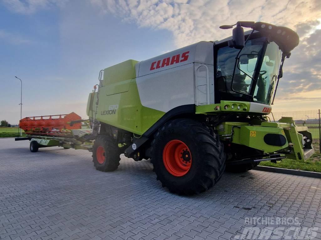 CLAAS Lexion 670 Cosechadoras combinadas